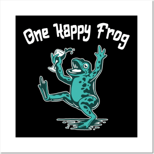 Funny Frog Posters and Art